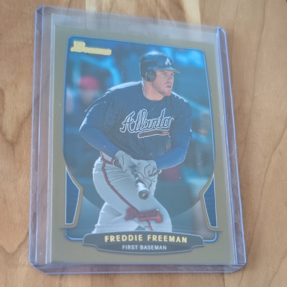 2013 Bowman Freddie Freeman Dodgers Braves